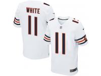 Men's Elite Kevin White #11 Nike White Road Jersey - NFL Chicago Bears
