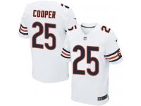 Men's Elite Marcus Cooper #25 Nike White Road Jersey - NFL Chicago Bears