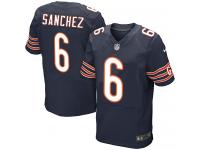 Men's Elite Mark Sanchez #6 Nike Navy Blue Home Jersey - NFL Chicago Bears