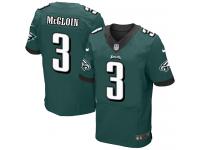 Men's Elite Matt McGloin #3 Nike Midnight Green Home Jersey - NFL Philadelphia Eagles