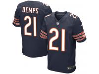 Men's Elite Quintin Demps #21 Nike Navy Blue Home Jersey - NFL Chicago Bears