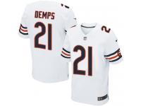 Men's Elite Quintin Demps #21 Nike White Road Jersey - NFL Chicago Bears