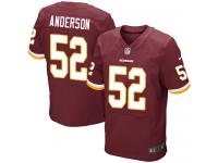 Men's Elite Ryan Anderson #52 Nike Burgundy Red Home Jersey - NFL Washington Redskins