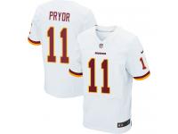 Men's Elite Terrelle Pryor #11 Nike White Road Jersey - NFL Washington Redskins