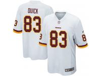 Men's Game Brian Quick #83 Nike White Road Jersey - NFL Washington Redskins