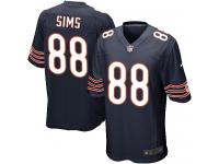 Men's Game Dion Sims #88 Nike Navy Blue Home Jersey - NFL Chicago Bears