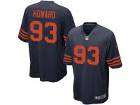 Men's Game Jaye Howard #93 Nike Navy Blue Alternate Jersey - NFL Chicago Bears