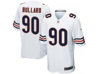 Men's Game Jonathan Bullard #90 Nike White Road Jersey - NFL Chicago Bears
