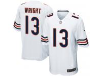Men's Game Kendall Wright #13 Nike White Road Jersey - NFL Chicago Bears