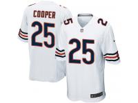 Men's Game Marcus Cooper #25 Nike White Road Jersey - NFL Chicago Bears