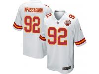 Men's Game Tanoh Kpassagnon #92 Nike White Road Jersey - NFL Kansas City Chiefs