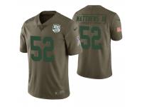Men's Green Bay Packers Clay Matthews III 100th Anniversary Salute to Service Jersey