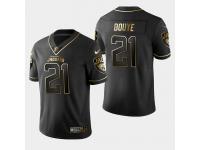 Men's Jacksonville Jaguars #21 A.J. Bouye Golden Edition Vapor Untouchable Limited Jersey - Black