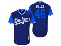 Men's Josh Fields Los Angeles Dodgers Player Royal 'Fields' 2017 Players Weekend Jersey