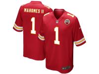 Men's Kansas City Chiefs Patrick Mahomes II Nike Red 2017 Draft Pick Game Jersey