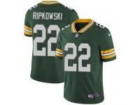 Men's Limited Aaron Ripkowski #22 Nike Green Home Jersey - NFL Green Bay Packers Vapor Untouchable