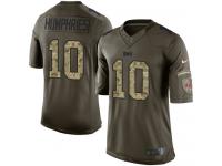 Men's Limited Adam Humphries #10 Nike Green Jersey - NFL Tampa Bay Buccaneers Salute to Service