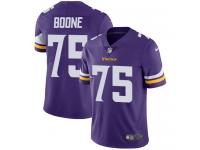 Men's Limited Alex Boone #75 Nike Purple Home Jersey - NFL Minnesota Vikings Vapor Untouchable
