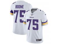 Men's Limited Alex Boone #75 Nike White Road Jersey - NFL Minnesota Vikings Vapor Untouchable