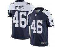 Men's Limited Alfred Morris #46 Nike Navy Blue Alternate Jersey - NFL Dallas Cowboys Vapor Untouchable Throwback