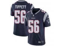 Men's Limited Andre Tippett #56 Nike Navy Blue Home Jersey - NFL New England Patriots Vapor Untouchable