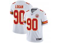 Men's Limited Bennie Logan #90 Nike White Road Jersey - NFL Kansas City Chiefs Vapor Untouchable