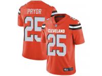 Men's Limited Calvin Pryor #25 Nike Orange Alternate Jersey - NFL Cleveland Browns Vapor Untouchable