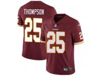 Men's Limited Chris Thompson #25 Nike Burgundy Red Home Jersey - NFL Washington Redskins Vapor