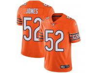Men's Limited Christian Jones #52 Nike Orange Jersey - NFL Chicago Bears Rush