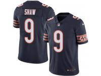 Men's Limited Connor Shaw #9 Nike Navy Blue Home Jersey - NFL Chicago Bears Vapor Untouchable