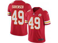 Men's Limited Daniel Sorensen #49 Nike Red Jersey - NFL Kansas City Chiefs Rush