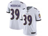 Men's Limited Danny Woodhead #39 Nike White Road Jersey - NFL Baltimore Ravens Vapor Untouchable