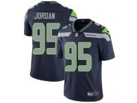 Men's Limited Dion Jordan #95 Nike Navy Blue Home Jersey - NFL Seattle Seahawks Vapor Untouchable