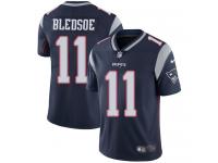 Men's Limited Drew Bledsoe #11 Nike Navy Blue Home Jersey - NFL New England Patriots Vapor Untouchable