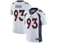 Men's Limited Jared Crick #93 Nike White Road Jersey - NFL Denver Broncos Vapor Untouchable