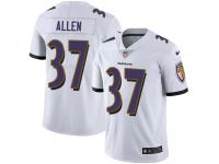 Men's Limited Javorius Allen #37 Nike White Road Jersey - NFL Baltimore Ravens Vapor Untouchable