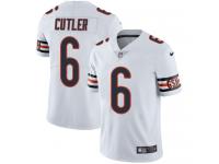 Men's Limited Jay Cutler #6 Nike White Road Jersey - NFL Chicago Bears Vapor Untouchable