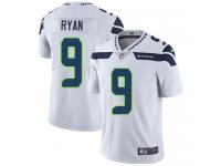Men's Limited Jon Ryan #9 Nike White Road Jersey - NFL Seattle Seahawks Vapor Untouchable