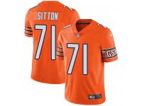 Men's Limited Josh Sitton #71 Nike Orange Jersey - NFL Chicago Bears Rush