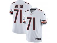 Men's Limited Josh Sitton #71 Nike White Road Jersey - NFL Chicago Bears Vapor Untouchable