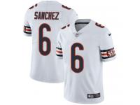 Men's Limited Mark Sanchez #6 Nike White Road Jersey - NFL Chicago Bears Vapor Untouchable