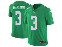 Men's Limited Matt McGloin #3 Nike Green Jersey - NFL Philadelphia Eagles Rush