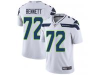 Men's Limited Michael Bennett #72 Nike White Road Jersey - NFL Seattle Seahawks Vapor Untouchable