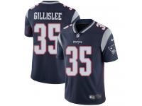 Men's Limited Mike Gillislee #35 Nike Navy Blue Home Jersey - NFL New England Patriots Vapor Untouchable