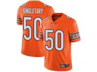 Men's Limited Mike Singletary #50 Nike Orange Jersey - NFL Chicago Bears Rush