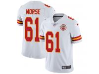 Men's Limited Mitch Morse #61 Nike White Road Jersey - NFL Kansas City Chiefs Vapor Untouchable