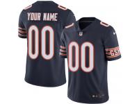 Men's Limited Nike Navy Blue Home Jersey - NFL Chicago Bears Customized Vapor Untouchable