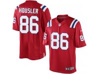 Men's Limited Rob Housler #86 Nike Red Alternate Jersey - NFL New England Patriots