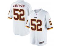 Men's Limited Ryan Anderson #52 Nike White Road Jersey - NFL Washington Redskins