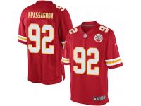Men's Limited Tanoh Kpassagnon #92 Nike Red Home Jersey - NFL Kansas City Chiefs